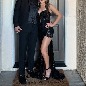 Sherri Hill Black Dress